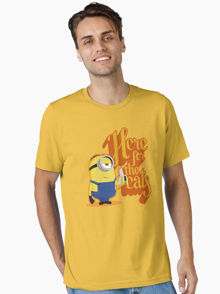 thumbnail image 2 of Minions Stuart Positive Vibes Only T-Shirt - Unisex Adult Tee 2 of 13