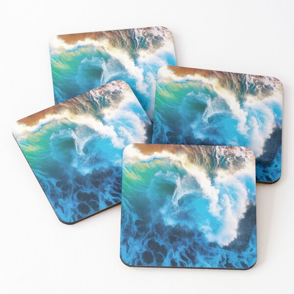Artikelvorschau, Ocean Waves Crashing On The Shore entworfen und verkauft von AdrianGrosu.