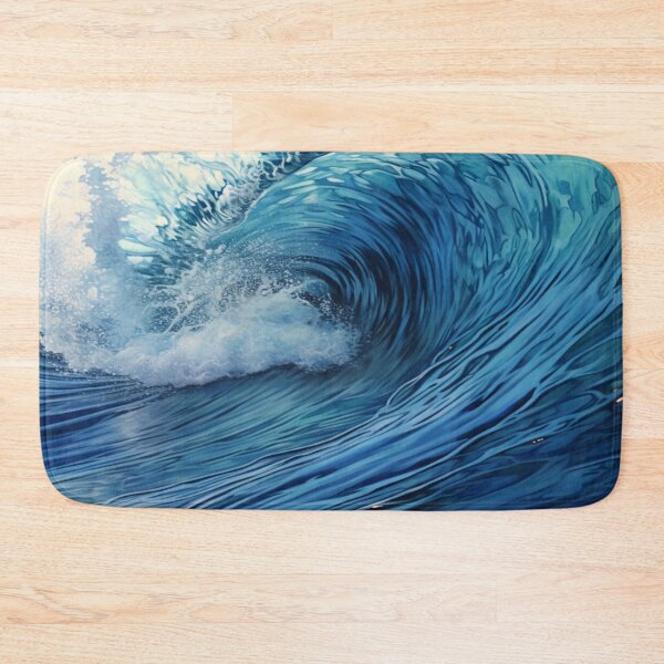 Item preview, Blue Summer Waves designed and sold by Designifying.