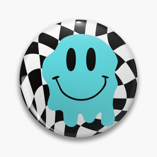 Item preview, Aqua Melting Smiley Face designed and sold by eliana01019.