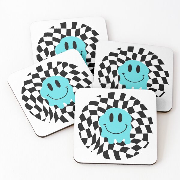 Item preview, Aqua Melting Smiley Face designed and sold by eliana01019.