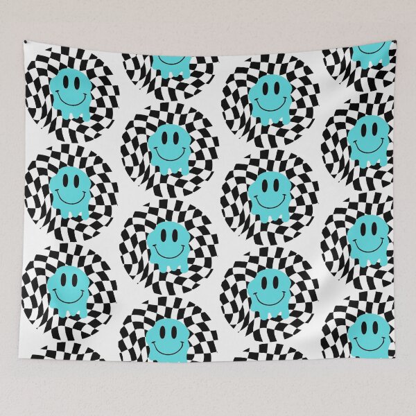Item preview, Aqua Melting Smiley Face designed and sold by eliana01019.
