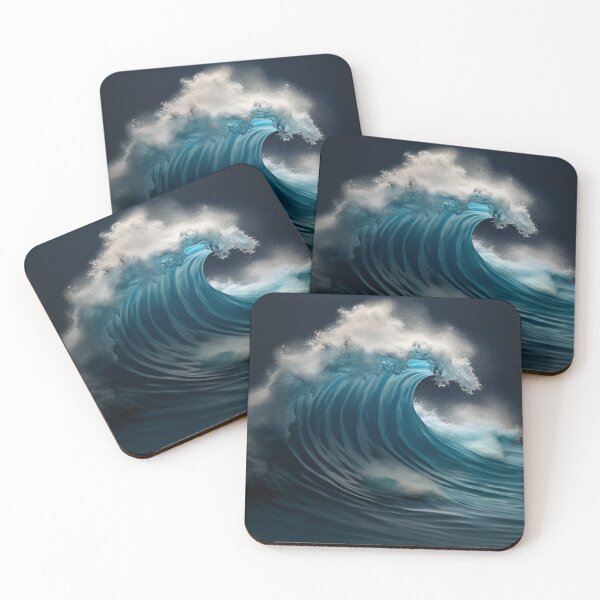 Item preview, Blue Summer Waves designed and sold by Designifying.