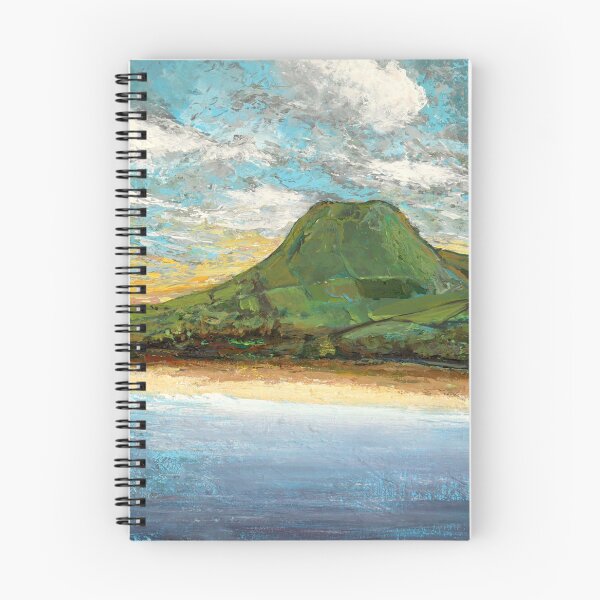 Item preview, Lurig Mountain Cushendall Beach Contemporary Irish Wall Art Landscape Print Antrim Coast buy Irish Artist Heart of the Glens Festivial designed and sold by BuyIrishArt.