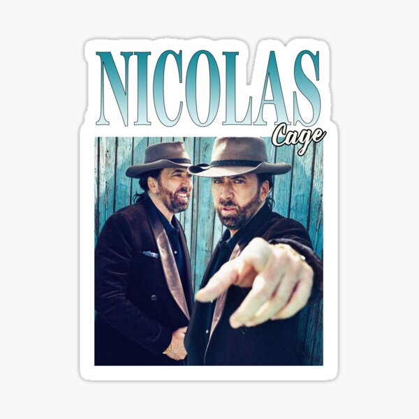 Item preview, Nicolas Cage designed and sold by silvieex.