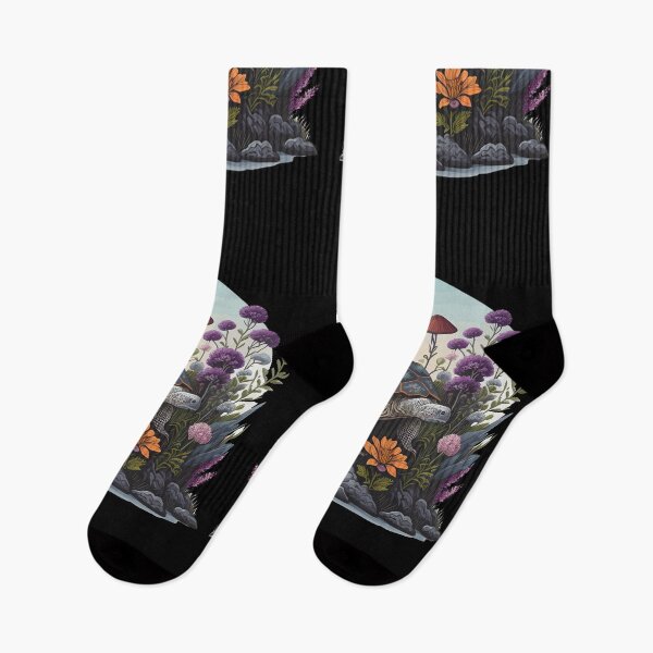 Item preview, Funny & Cute Aesthetic Cottagecore floral Turtle Womens Mens designed and sold by Dream-bubble.