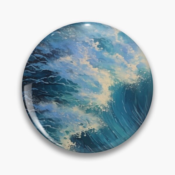 Item preview, Blue Summer Waves designed and sold by Designifying.