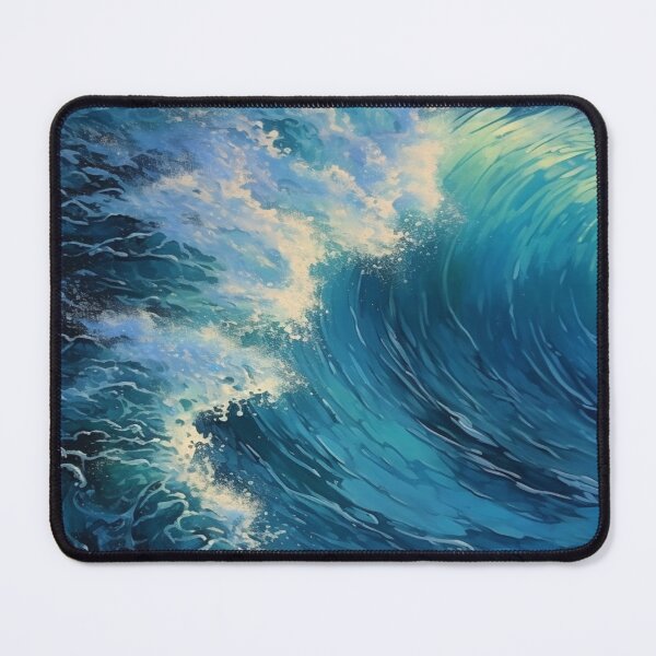 Item preview, Blue Summer Waves designed and sold by Designifying.