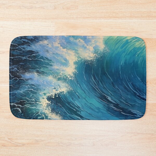 Item preview, Blue Summer Waves designed and sold by Designifying.