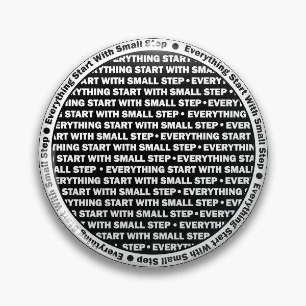 Item preview, Everything Start With Small Step designed and sold by LiveItNow.