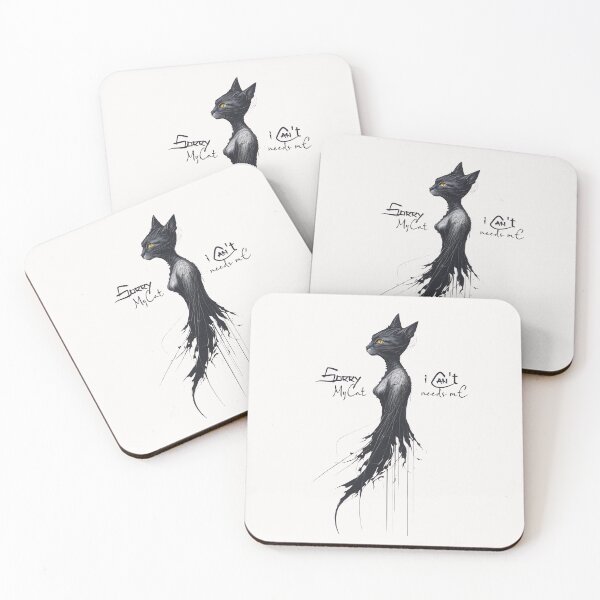 Item preview, Sorry I Cant My Cat Needs Me: Stay True to Your Cat's Demands designed and sold by Paolospresent.