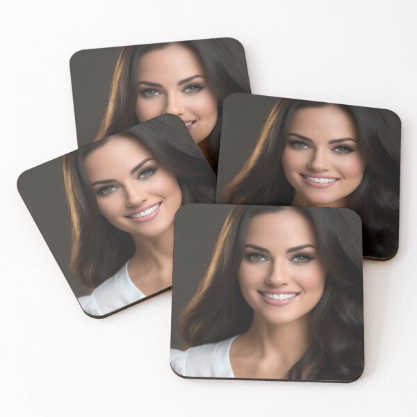 Item preview, Captivating Portrait of Gianna 5, a Stunning Professional Woman" designed and sold by Nustudios.