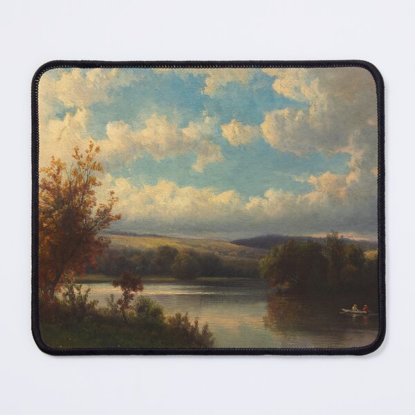 Item preview, Landscape near Granby, Connecticut | Hendrik Dirk Kruseman van Elten | 1870 Landscape Art designed and sold by CJET.