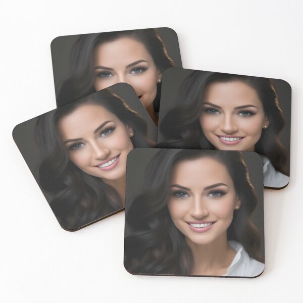 Item preview, Captivating Portrait of Gianna 6, a Stunning Professional Woman" designed and sold by Nustudios.