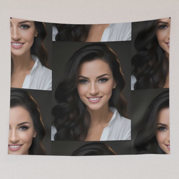 Item preview, Captivating Portrait of Gianna 6, a Stunning Professional Woman" designed and sold by Nustudios.