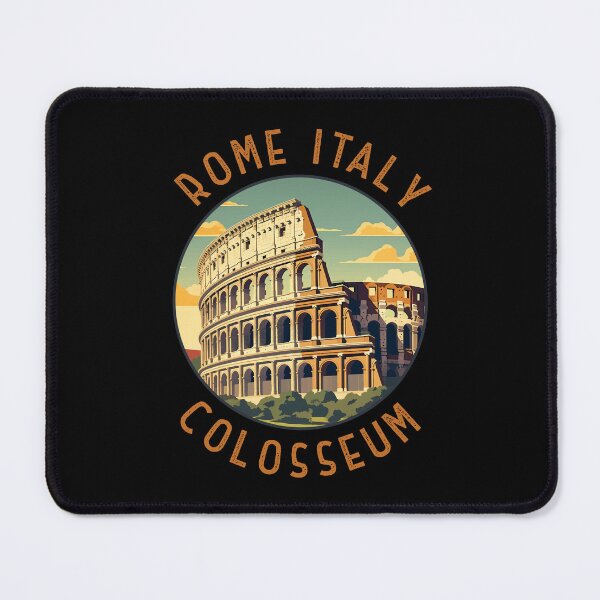 Item preview, Rome Italy Colosseum Distressed Circle designed and sold by KrisSidDesigns.
