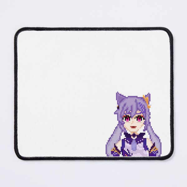 Item preview, Keqing Genshin Impact Pixel Art designed and sold by Pawsp7.