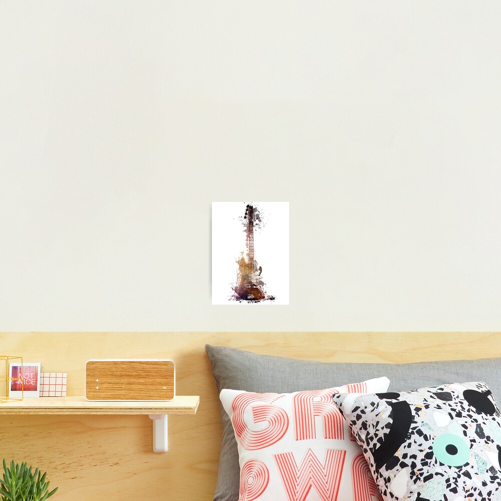 Nostalgy guitar Photographic Print