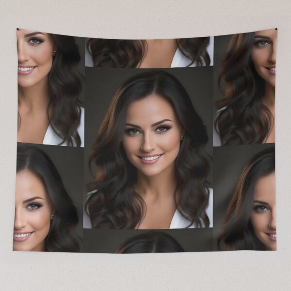 Item preview, Captivating Portrait of Gianna 7, a Stunning Professional Woman" designed and sold by Nustudios.
