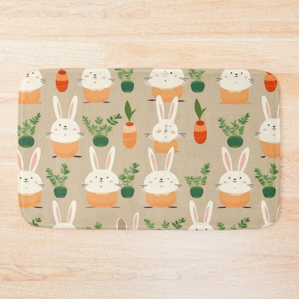 Item preview, bunnies pattern designed and sold by SpicyGraphicArt.
