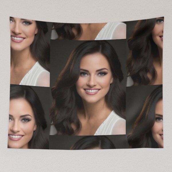 Item preview, Captivating Portrait of Gianna 8, a Stunning Professional Woman" designed and sold by Nustudios.