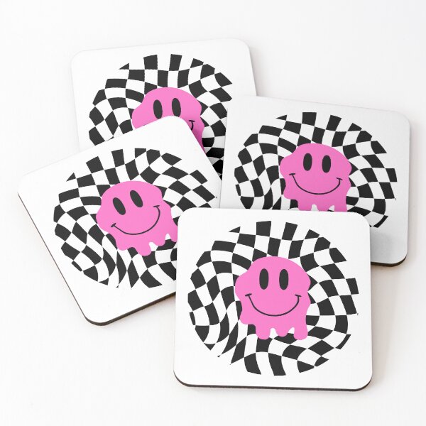 Item preview, Pink Melting Smiley Face designed and sold by eliana01019.