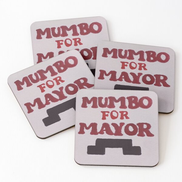 Item preview, Mumbo for Mayor (paper texture) designed and sold by UpWiththeStars.