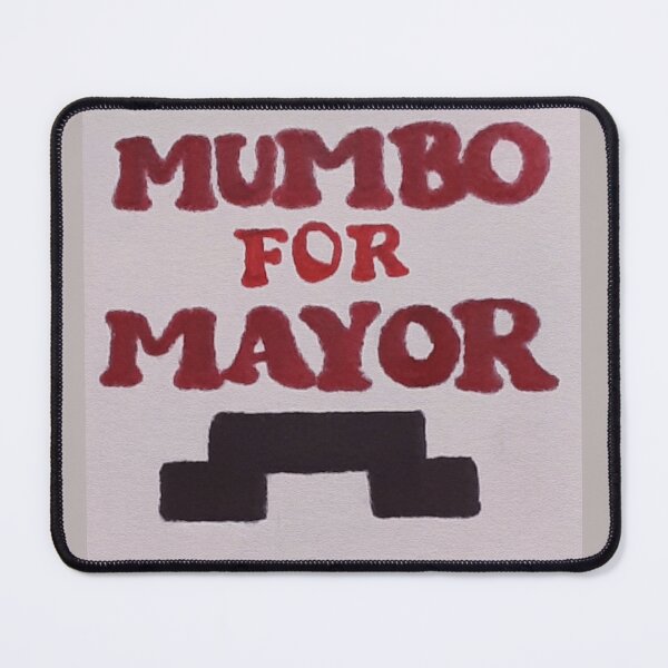 Item preview, Mumbo for Mayor (paper texture) designed and sold by UpWiththeStars.