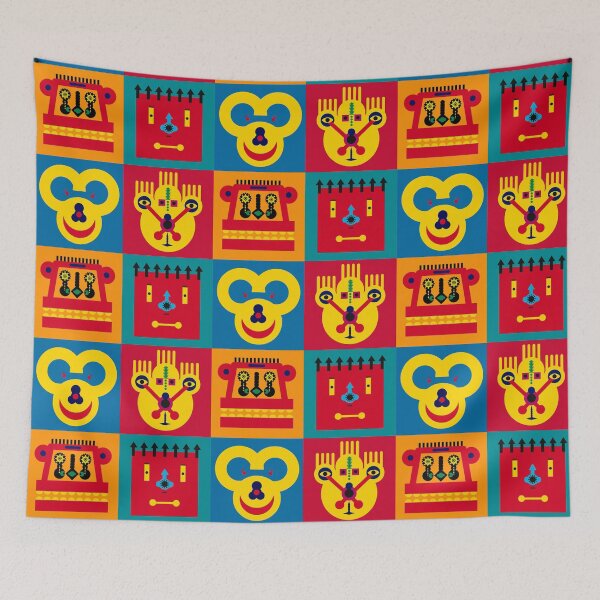 Item preview, Happy Town Faces 2 designed and sold by GiantPurpleCat.