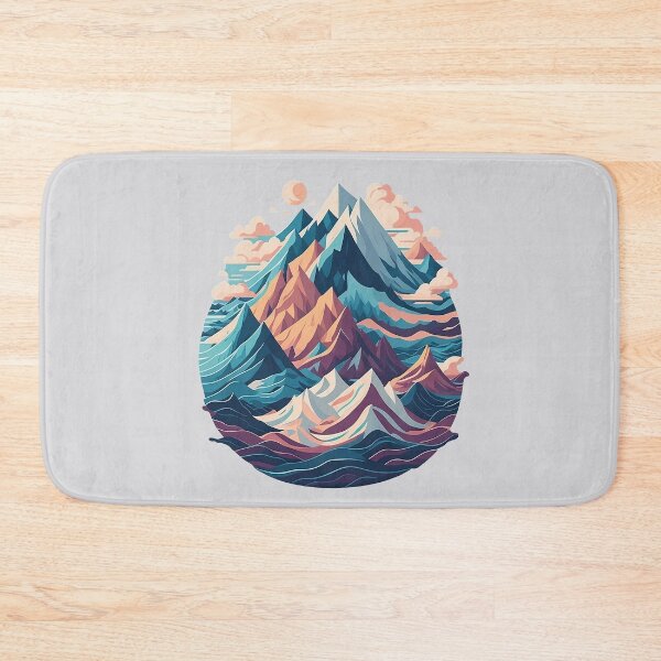 Item preview, Pointy Mountains designed and sold by feferreira.