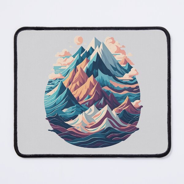 Item preview, Pointy Mountains designed and sold by feferreira.