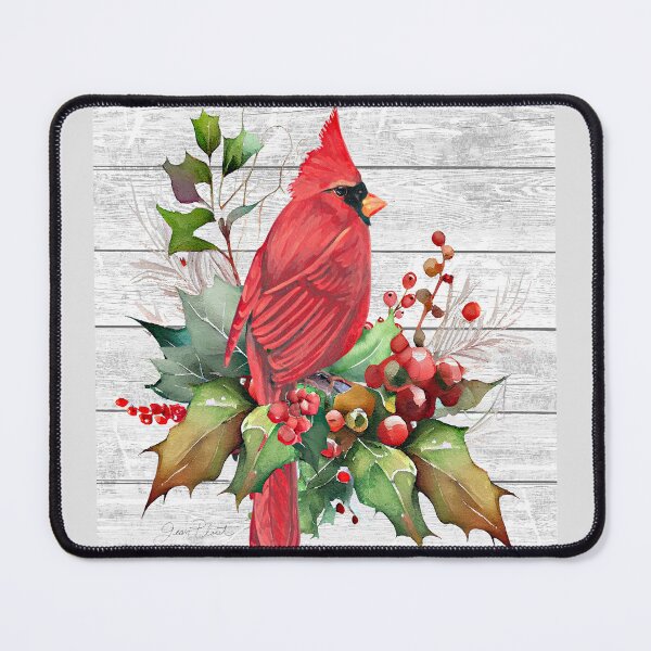 Item preview, Cardinal Christmas on Shiplap A designed and sold by Jean Plout.