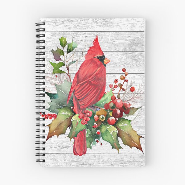 Item preview, Cardinal Christmas on Shiplap A  designed and sold by Jean Plout.