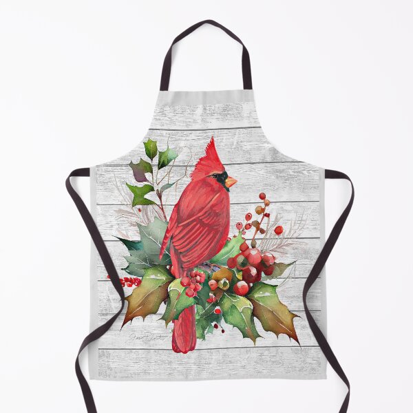 Item preview, Cardinal Christmas on Shiplap A designed and sold by Jean Plout.