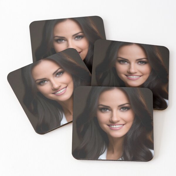 Item preview, Captivating Portrait of Gianna 9, a Stunning Professional Woman" designed and sold by Nustudios.