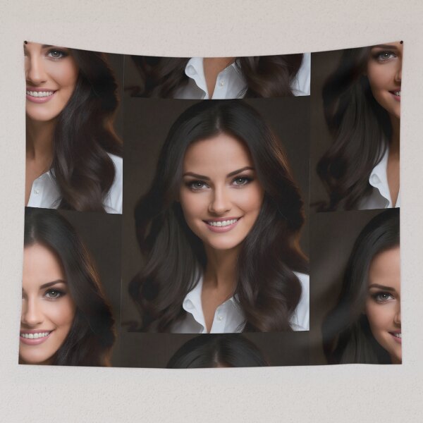 Item preview, Captivating Portrait of Gianna 9, a Stunning Professional Woman" designed and sold by Nustudios.