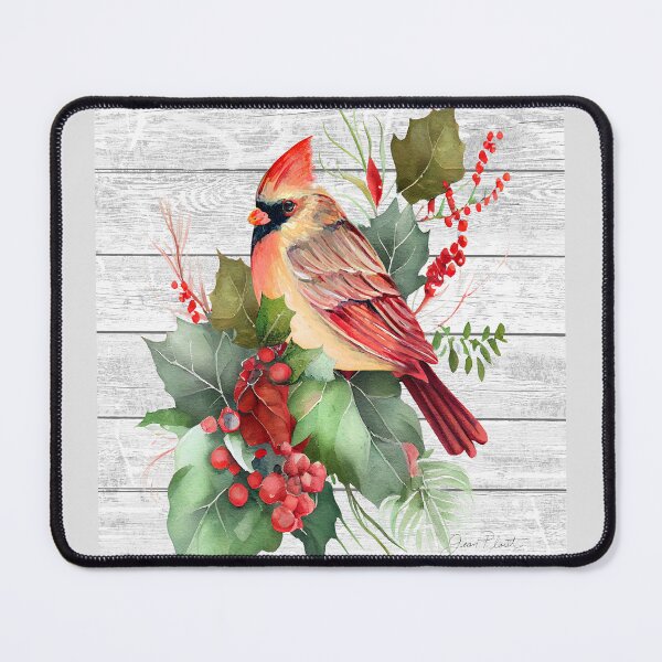 Item preview, Cardinal Christmas on Shiplap B designed and sold by Jean Plout.