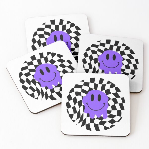 Item preview, Purple Melting Smiley Face designed and sold by eliana01019.