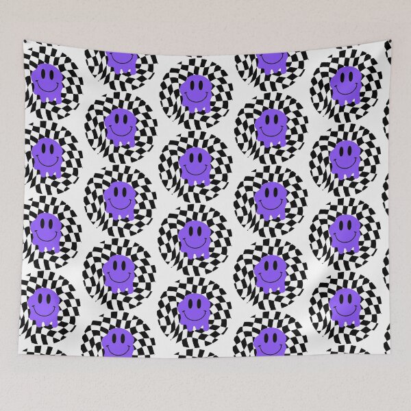 Item preview, Purple Melting Smiley Face designed and sold by eliana01019.