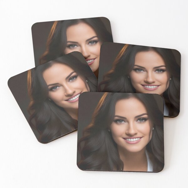 Item preview, Captivating Portrait of Gianna 10, a Stunning Professional Woman" designed and sold by Nustudios.