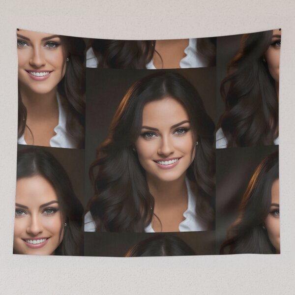 Item preview, Captivating Portrait of Gianna 10, a Stunning Professional Woman" designed and sold by Nustudios.