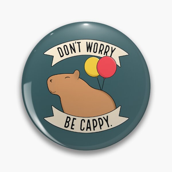 Item preview, Don't Worry Be Cappy designed and sold by HulonSoppitt.