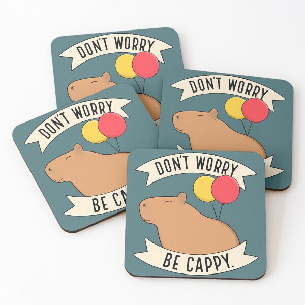 Item preview, Don't Worry Be Cappy designed and sold by HulonSoppitt.