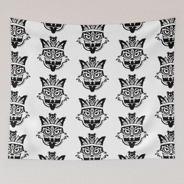 Item preview, Tiki Tiki Kitty! designed and sold by TigerlilyRescue.