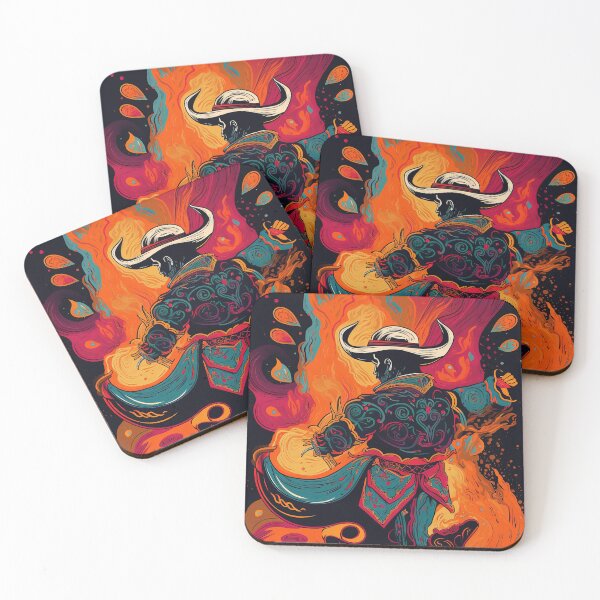 Item preview, Mystic Matadors: Abstract Surrealistic Paintings for Home Decor designed and sold by Rick Navarro.