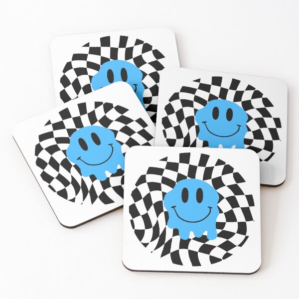 Item preview, Blue Melting Smiley Face designed and sold by eliana01019.
