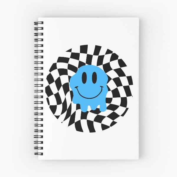 Item preview, Blue Melting Smiley Face designed and sold by eliana01019.