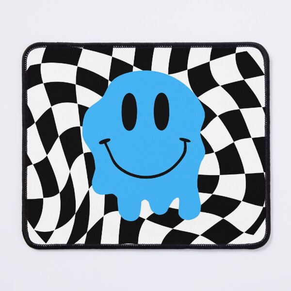 Item preview, Blue Melting Smiley Face designed and sold by eliana01019.