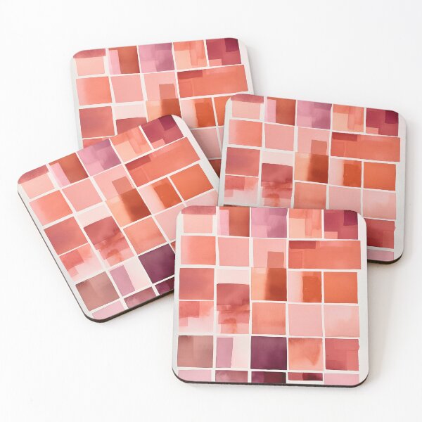 Item preview, Pink Abstract Shades Pattern  designed and sold by trajeado14.