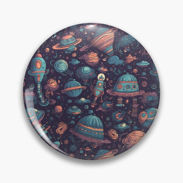 Item preview, Spaceship Pattern designed and sold by HVIUXLEE.